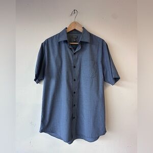 Van Heusen Navy Casual Button Down Shirt